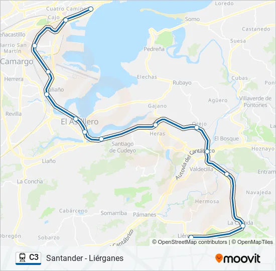 C3  Line Map