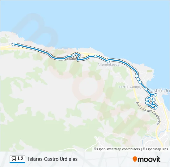 L2 Bus Line Map