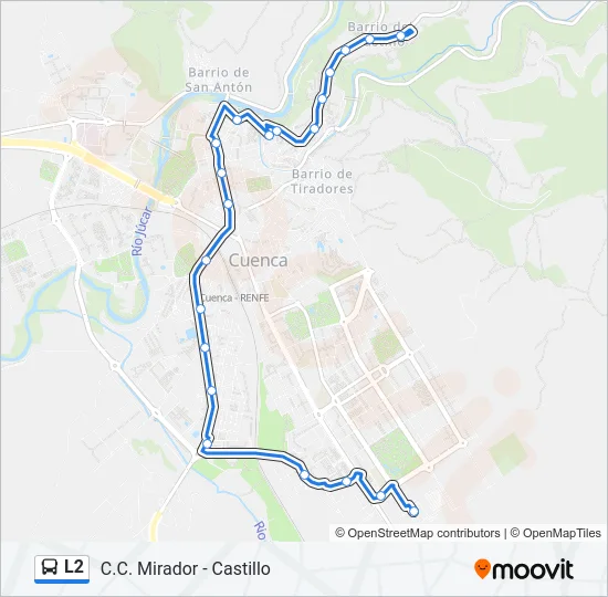 L2 Bus Line Map