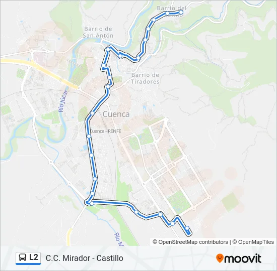 L2 Bus Line Map
