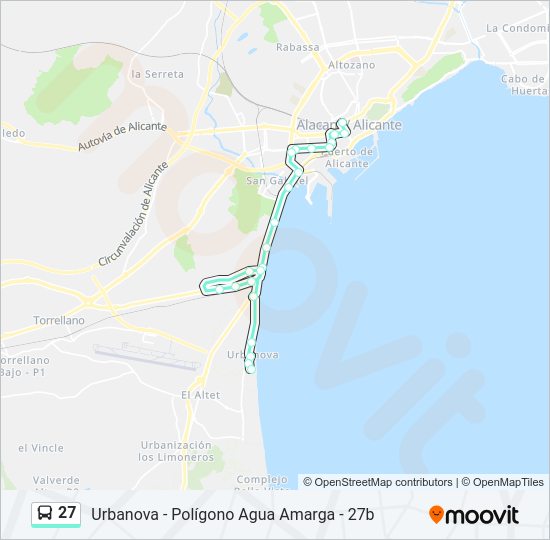 Mapa de 27 de 