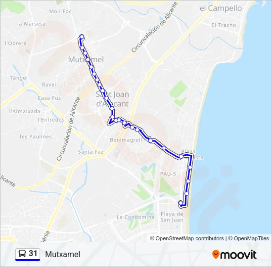 31  Line Map