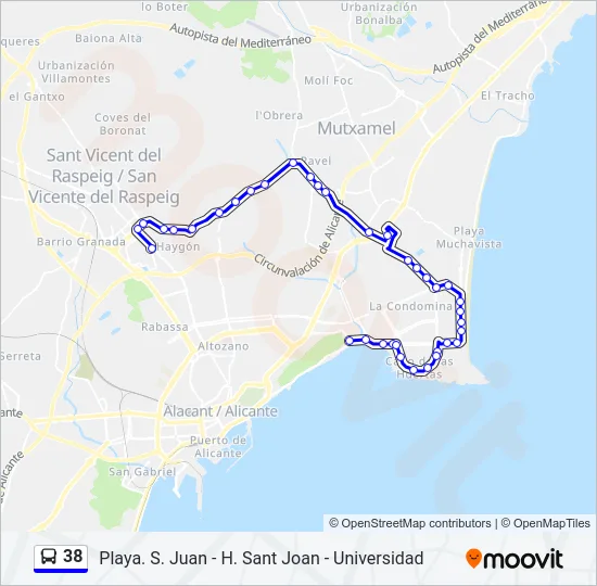 38  Line Map