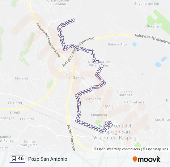 46  Line Map