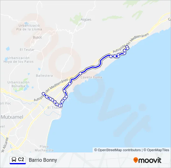 C2  Line Map