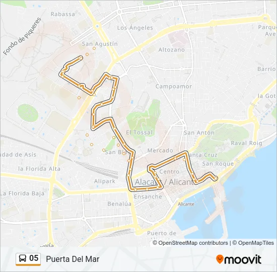 05 Bus Line Map