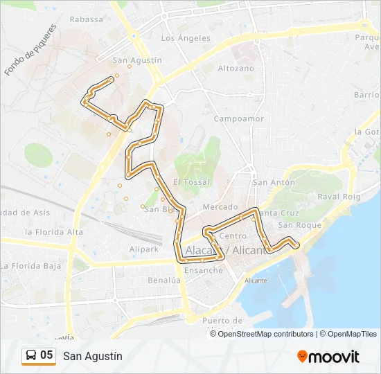 05 Bus Line Map