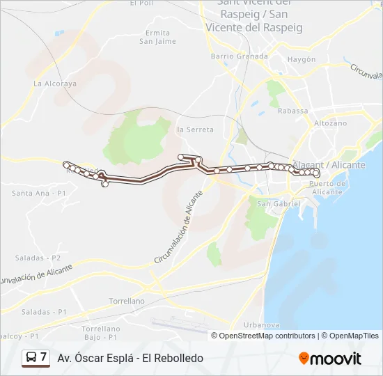7  Line Map