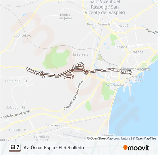 7  Line Map