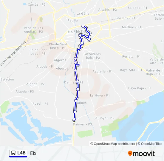 L4B  Line Map