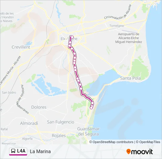 L4A  Line Map