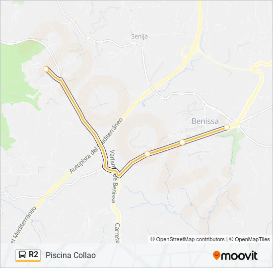 R2  Line Map