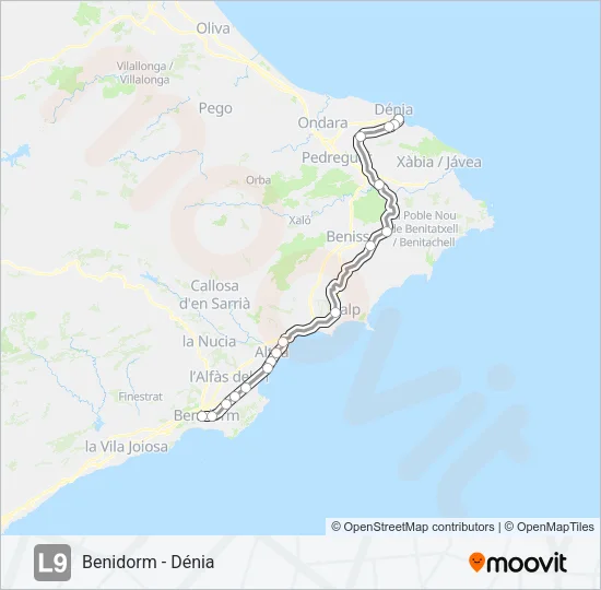 L9 Light Rail Line Map