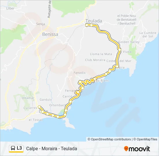 L3 Bus Line Map
