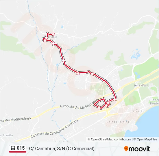 015 Bus Line Map
