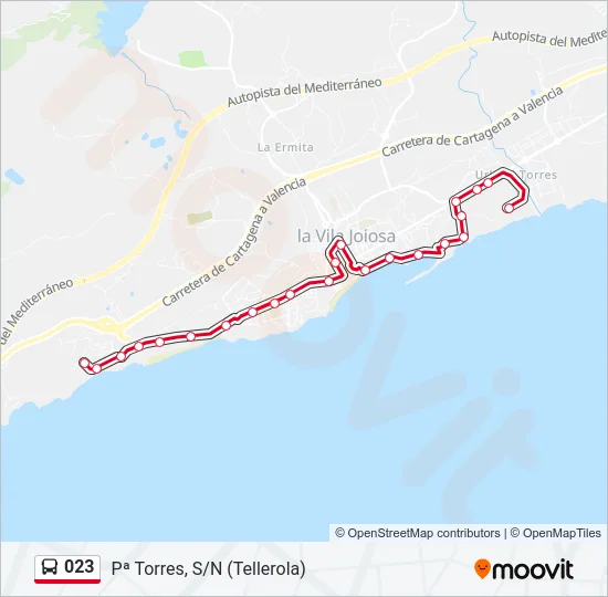 023 Bus Line Map