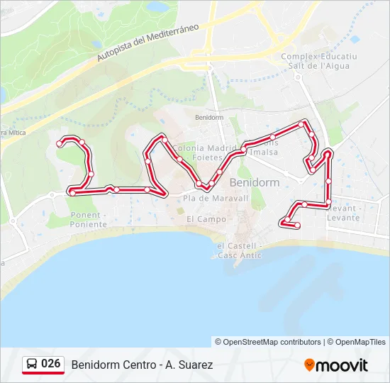 026 Bus Line Map