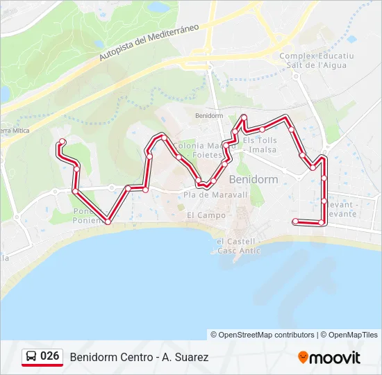026 Bus Line Map