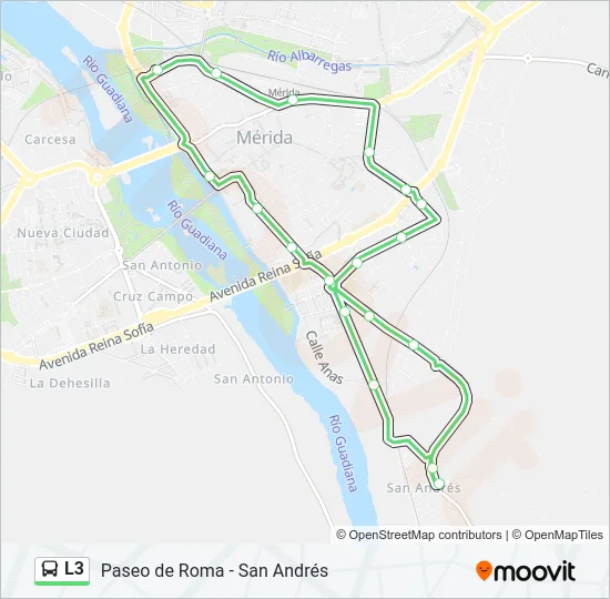 L3 Bus Line Map