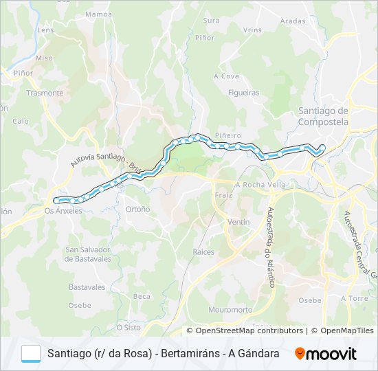 xg80414 xg80724 Route: Schedules, Stops & Maps - A Gándara (Updated)