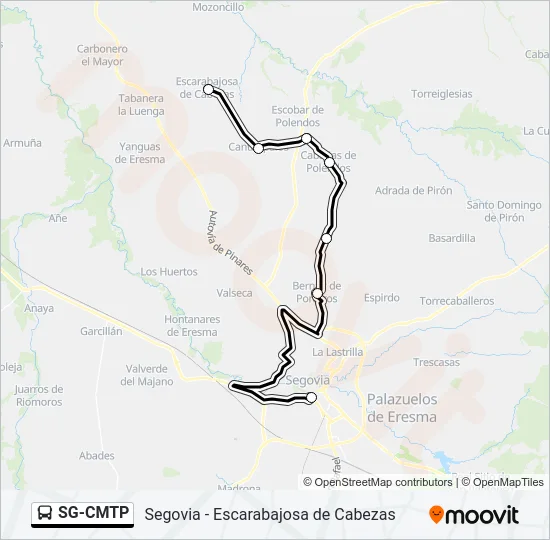 SG-CMTP Bus Line Map