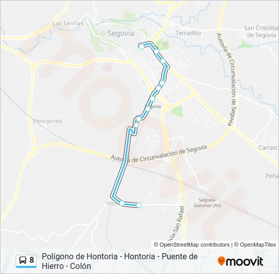 8  Line Map