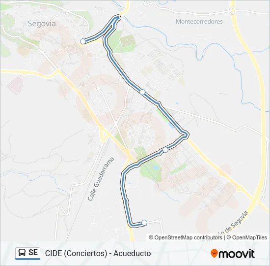 SE  Line Map