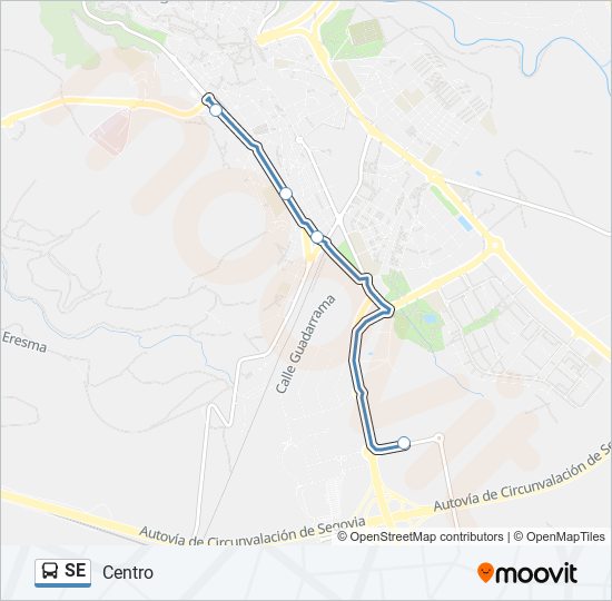 SE bus Line Map