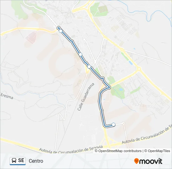 SE  Line Map