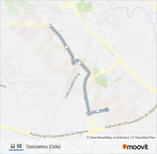 SE  Line Map