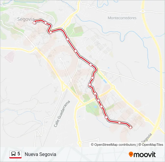 5  Line Map