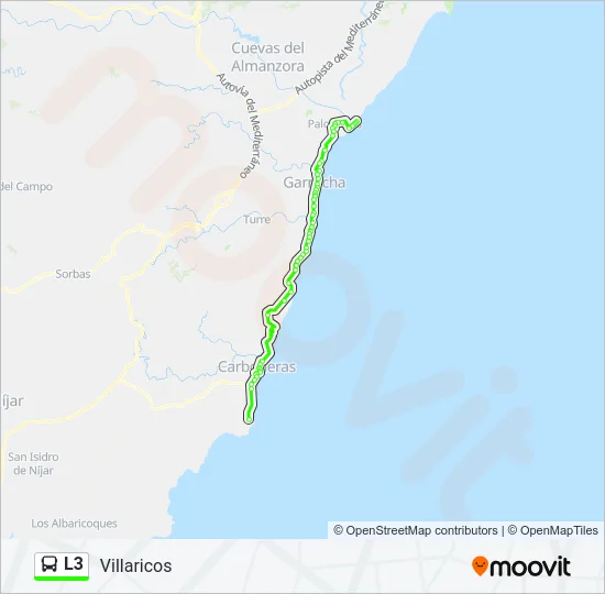 L3 Bus Line Map