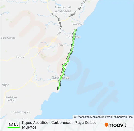 L3 Bus Line Map