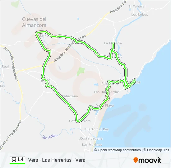 L4 Bus Line Map