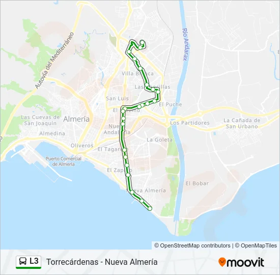 L3 Bus Line Map