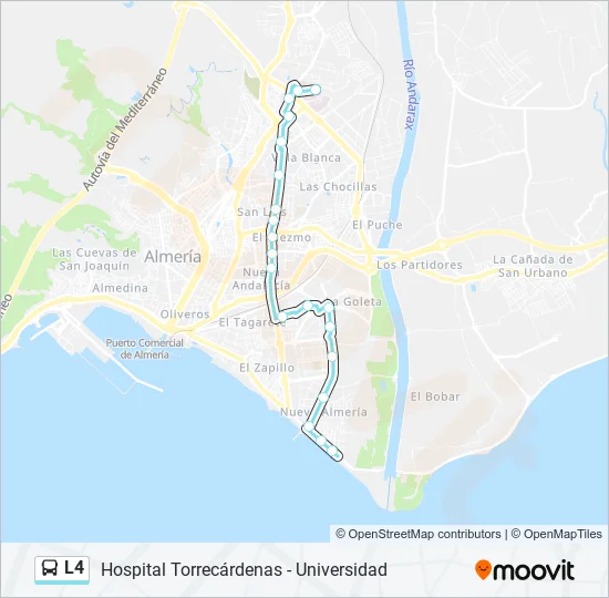 L4 Bus Line Map