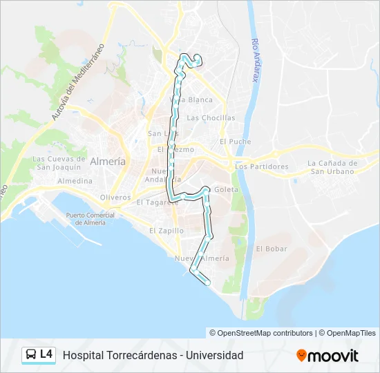 L4 Bus Line Map
