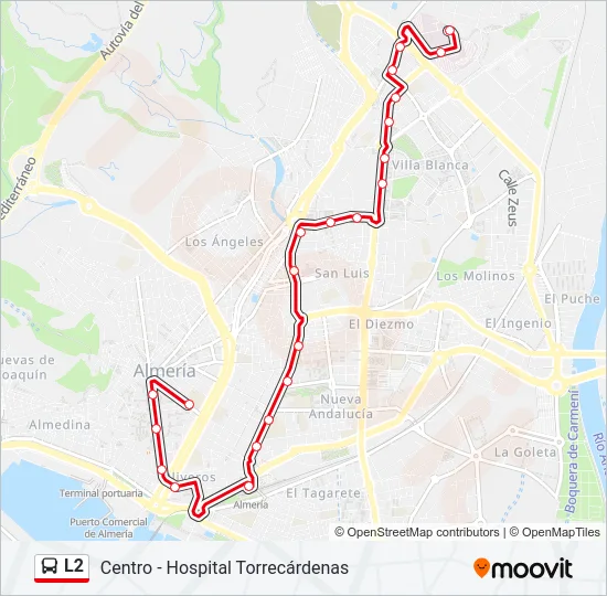 L2 Bus Line Map