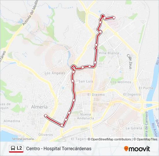 L2 Bus Line Map