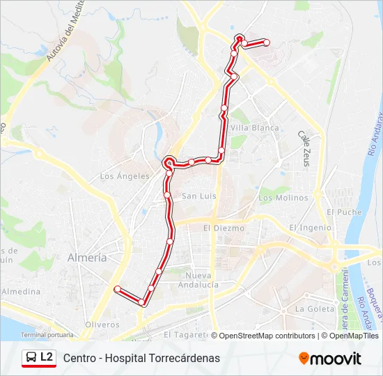 L2 Bus Line Map