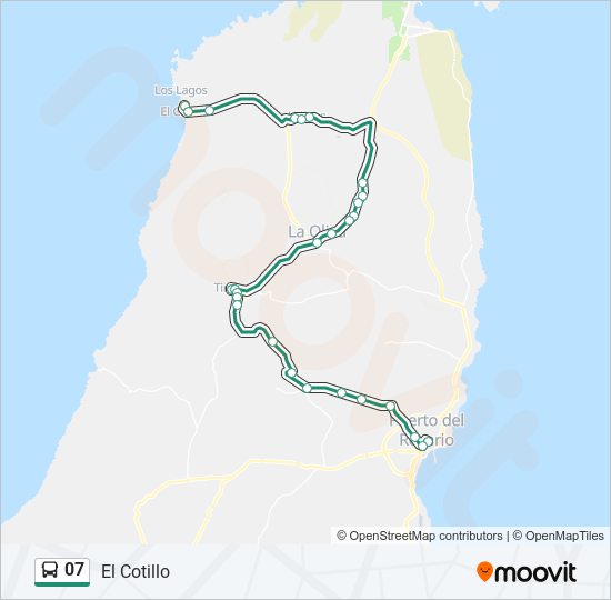 07 bus Line Map