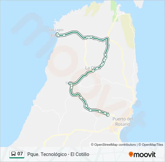 07 Bus Line Map