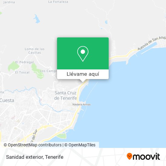 Mapa Sanidad exterior