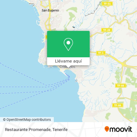 Mapa Restaurante Promenade