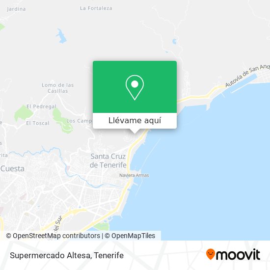 Mapa Supermercado Altesa