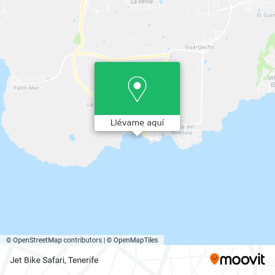 Mapa Jet Bike Safari