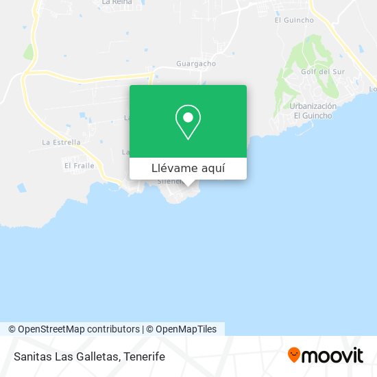 Mapa Sanitas Las Galletas