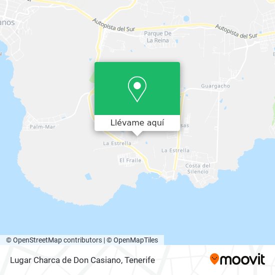 Mapa Lugar Charca de Don Casiano