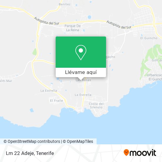 Mapa Lm 22 Adeje