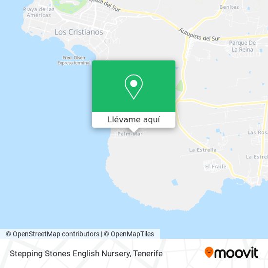 Mapa Stepping Stones English Nursery